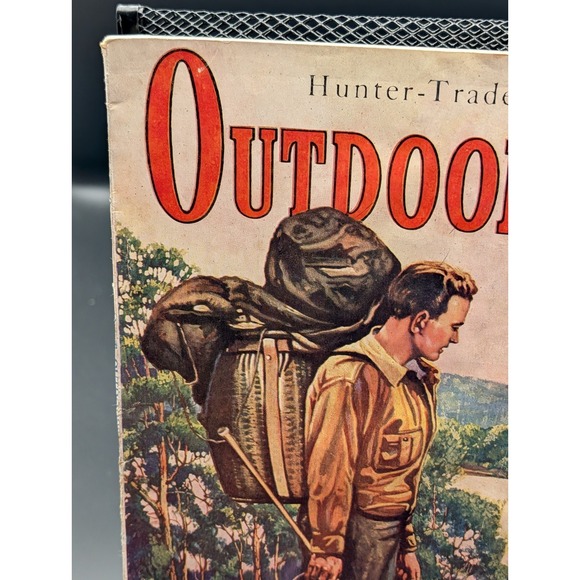 Hunter Trapper Trader OUTDOORSMAN MAGAZINE May 1939 Fishing Outdoorsman - Picture 5 of 9